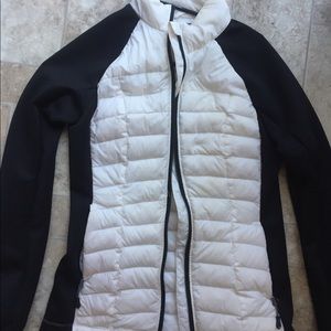 Weatherproof Black/White Puff Jacket